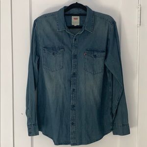 Levi Strauss Denim Button-Down Shirt